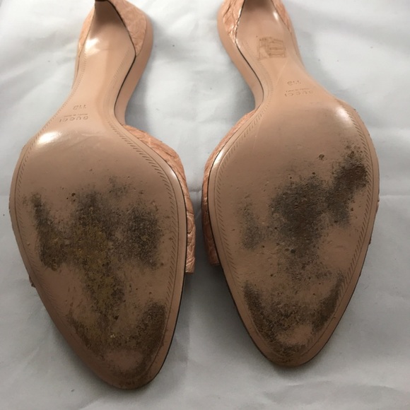 Gucci Alligator Leather Mule Heels - Picture 6 of 6